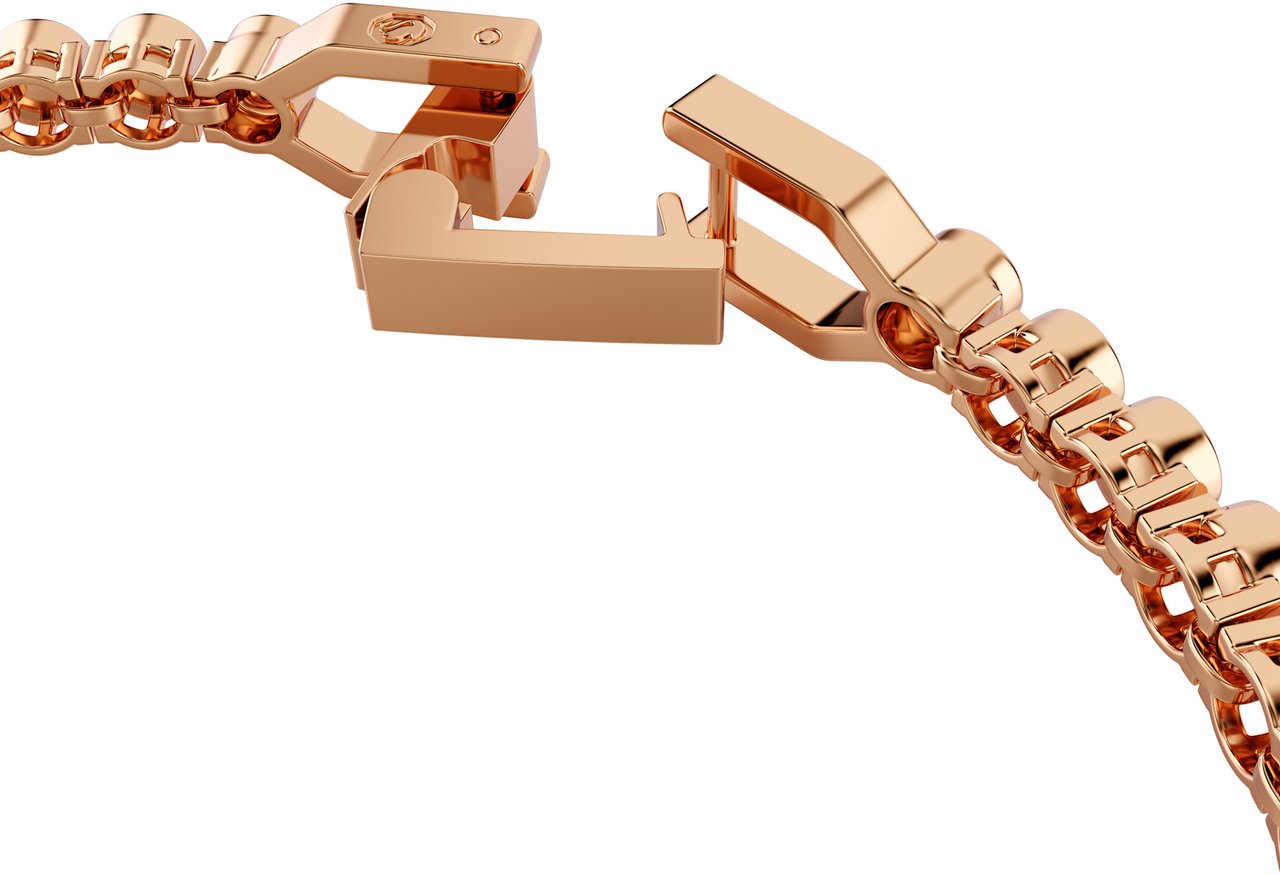 Swarovski Swarovski Armband 5734240 Imber Rosegouden Plating met Groene Steentjes Goud