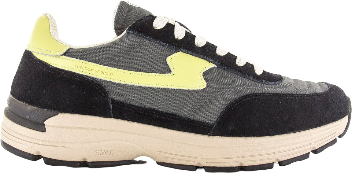 S.W.C Stepney Workers Club S.W.C Osiel S-Strike asphalt lime Grijs
