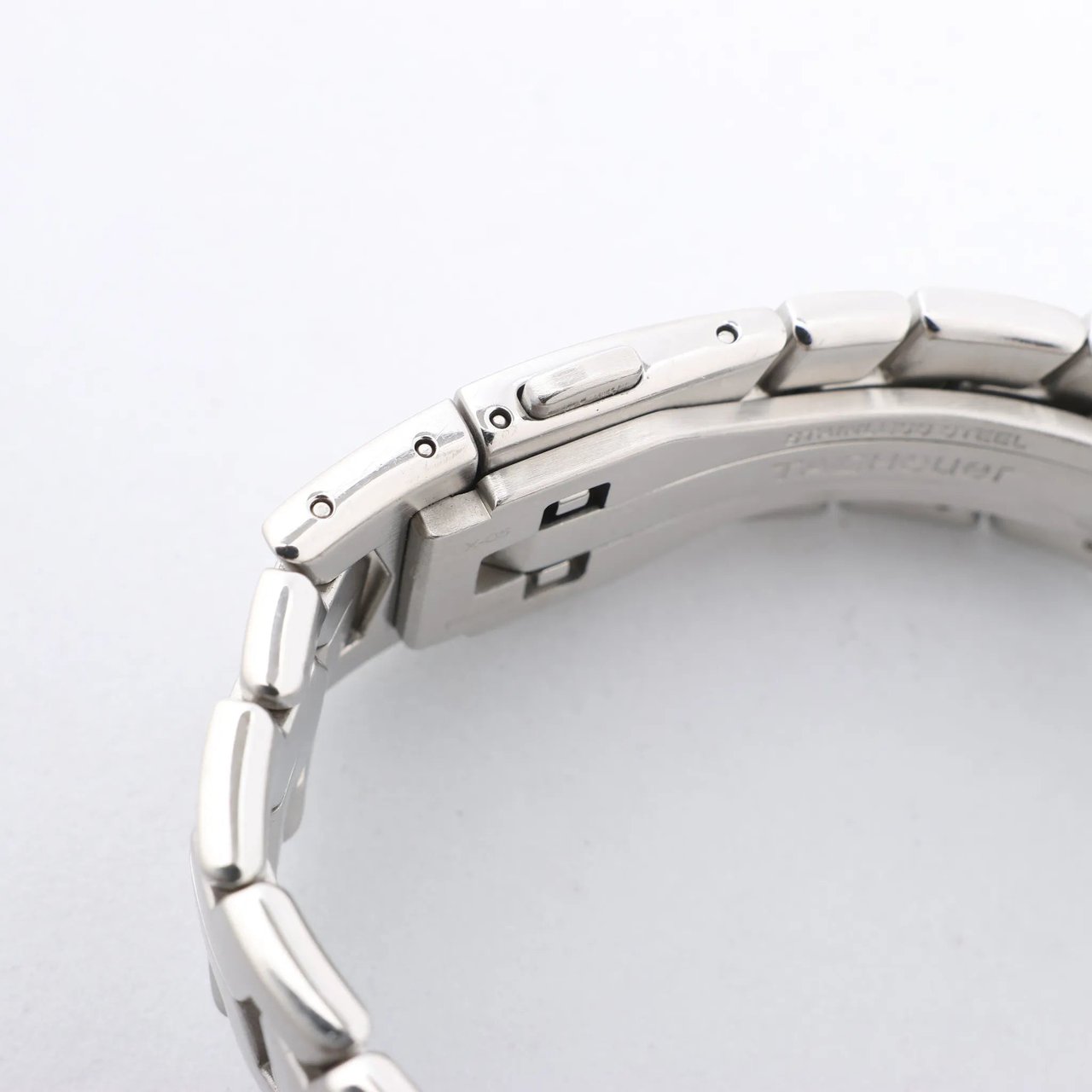 Tag Heuer TAG Heuer Link Calibre S CAT7010 RZP4293 SS AT Black Dial Watch Zwart