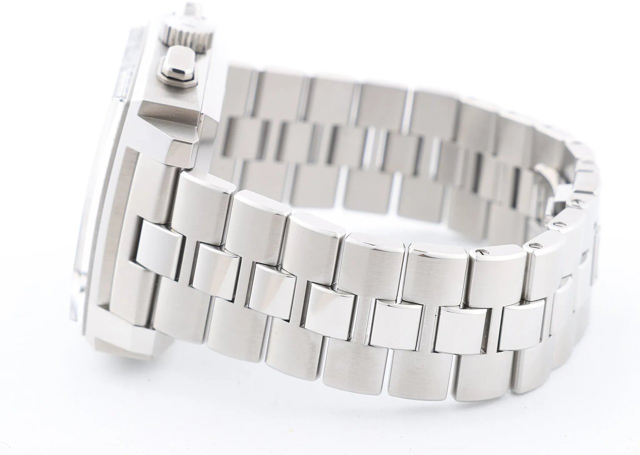 Tag Heuer TAG Heuer Monaco Calibre Heuer 02 CBL2113.BA0644 WZS4878 SS AT Black Dial Watch Zwart