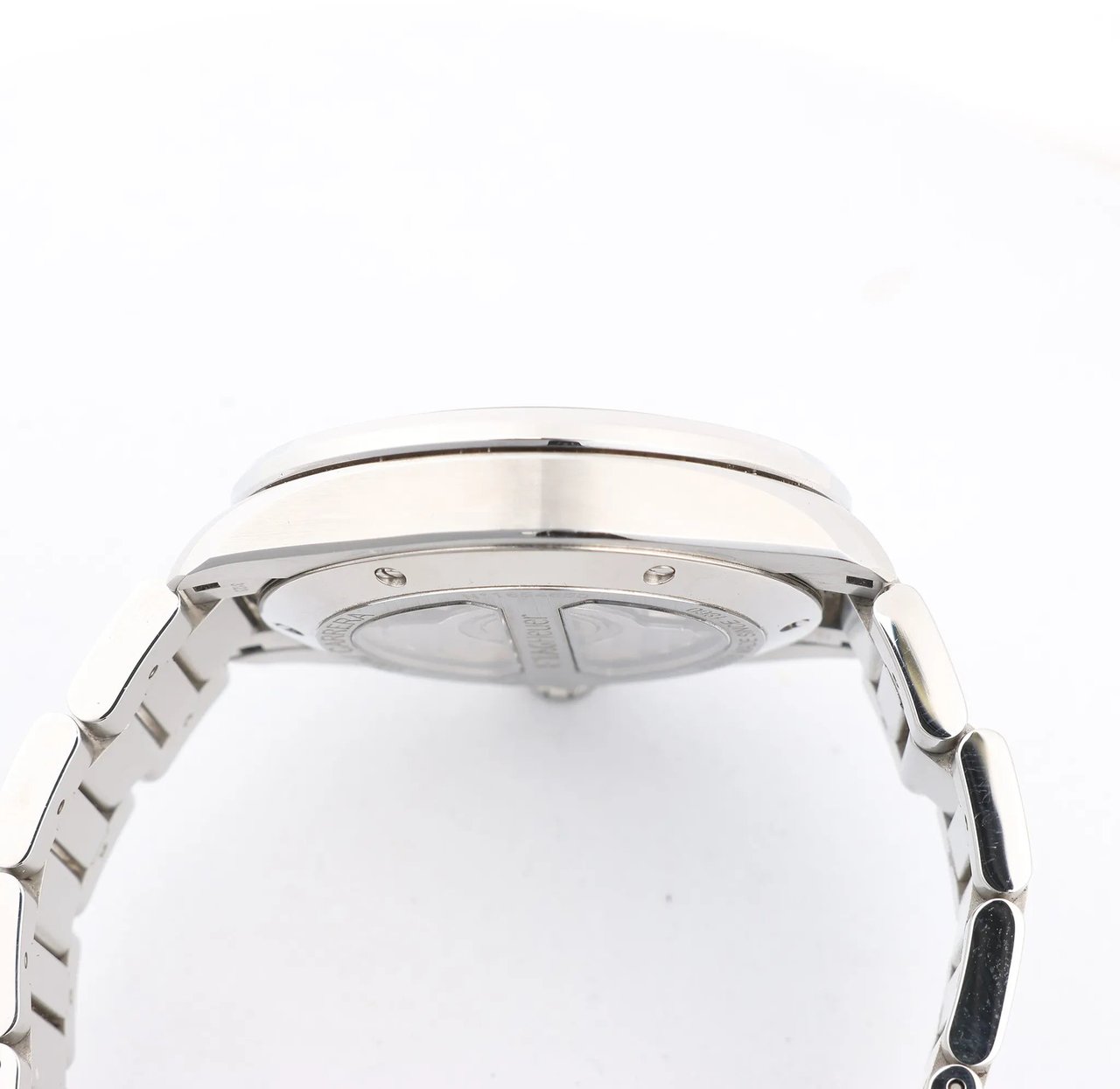 Tag Heuer TAG Heuer Grand Carrera WAV511A.BA0900 SS AT Black Dial Watch Zwart