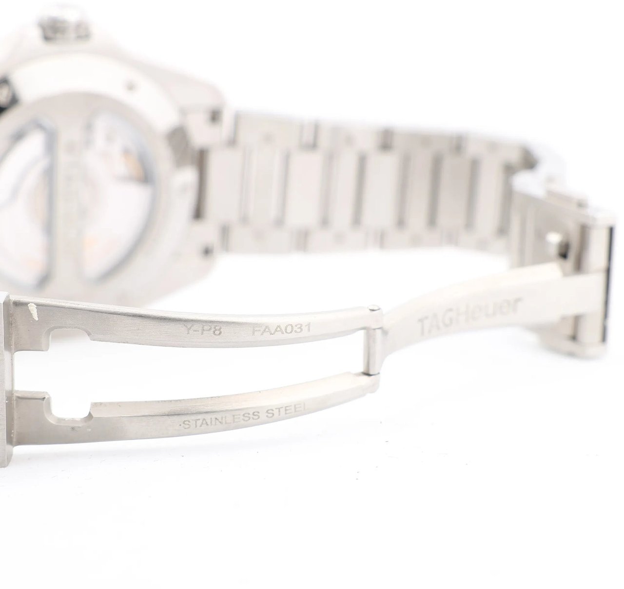 Tag Heuer TAG Heuer Grand Carrera WAV511A.BA0900 SS AT Black Dial Watch Zwart