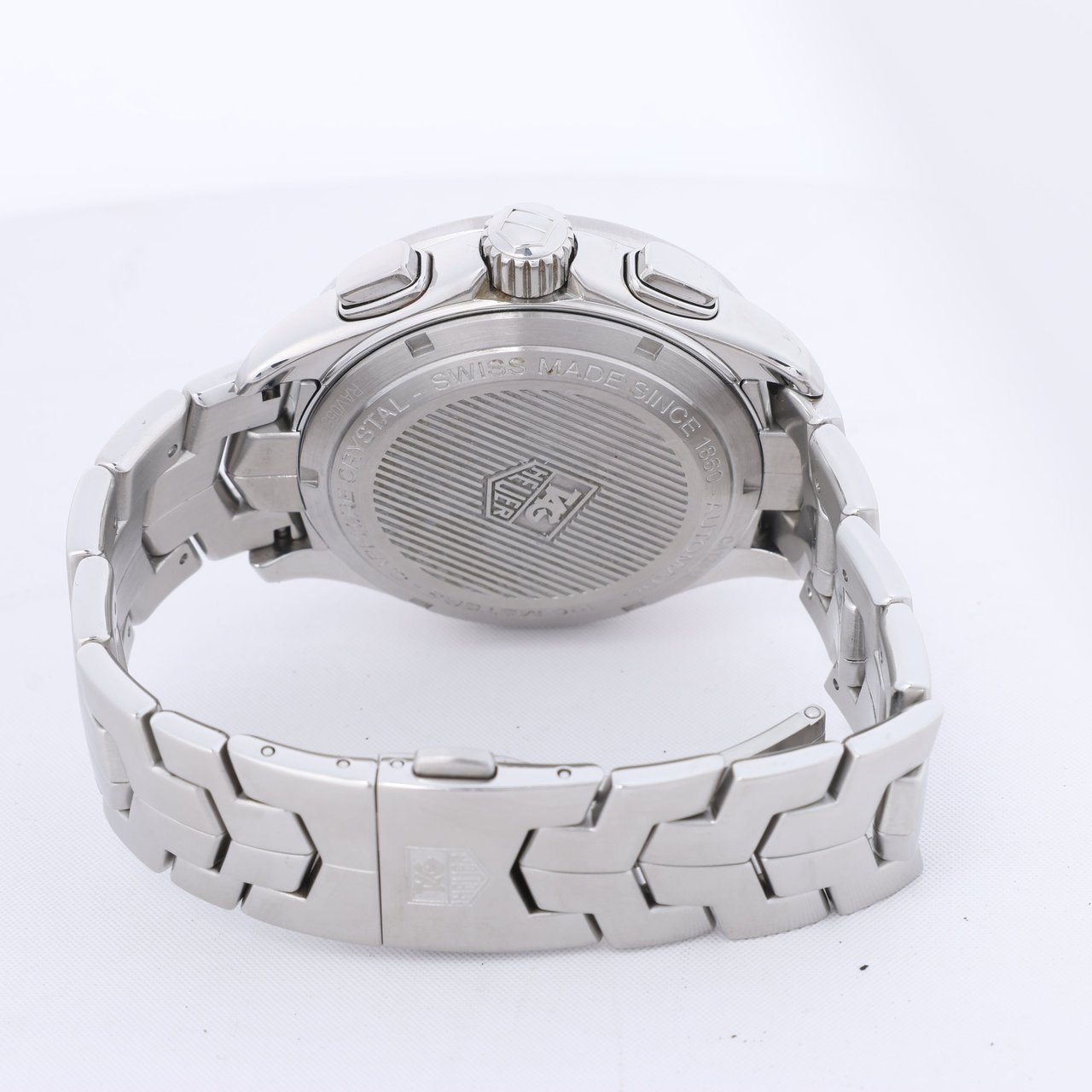 Tag Heuer TAG Heuer Link Calibre 16 CAT2012 RAV0551 SS AT Black Dial Watch Zwart