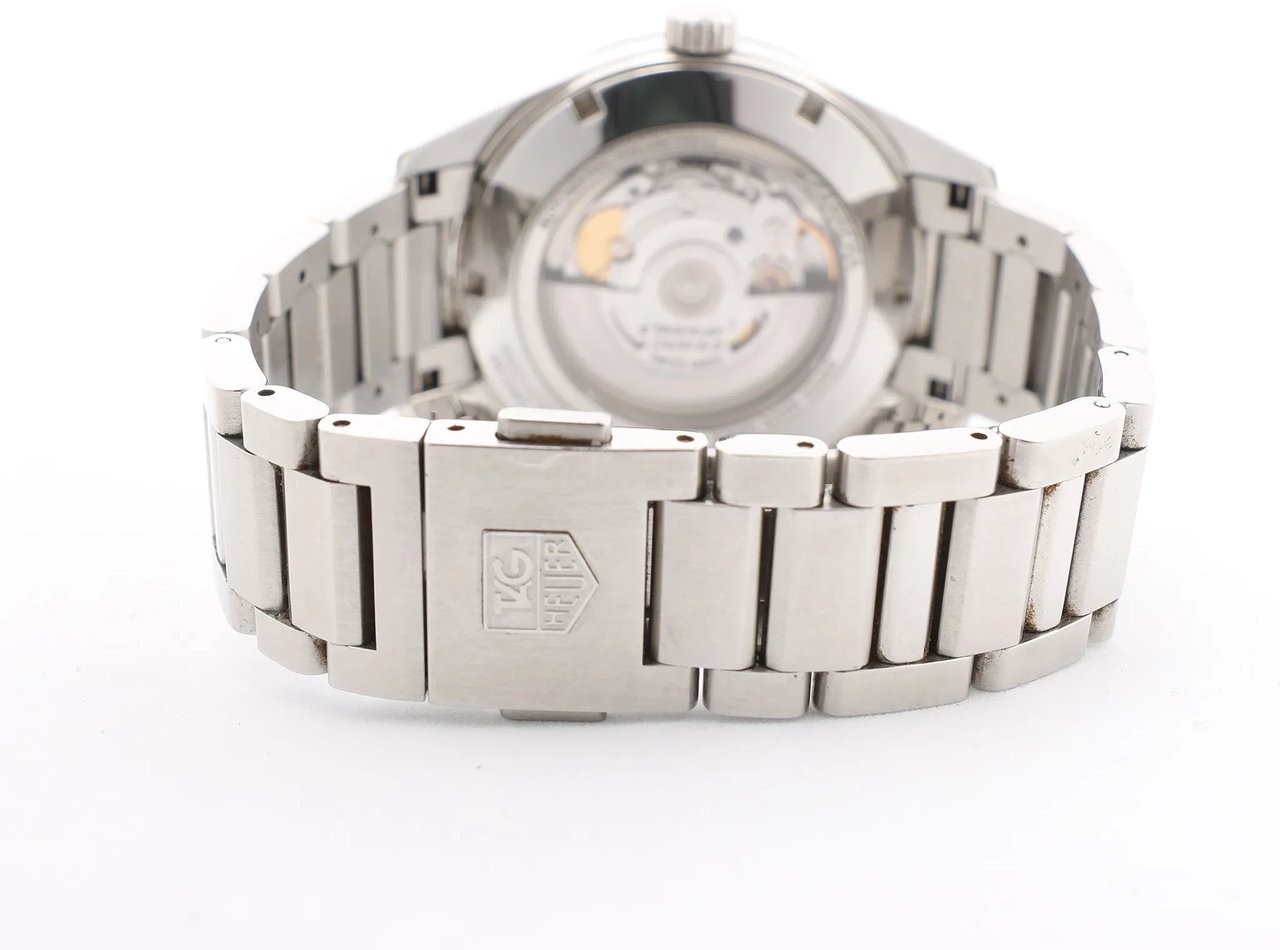 Tag Heuer TAG Heuer Carrera WAR211C.BA0782 WEX0802 SS AT Watch with Gray Dial Grijs