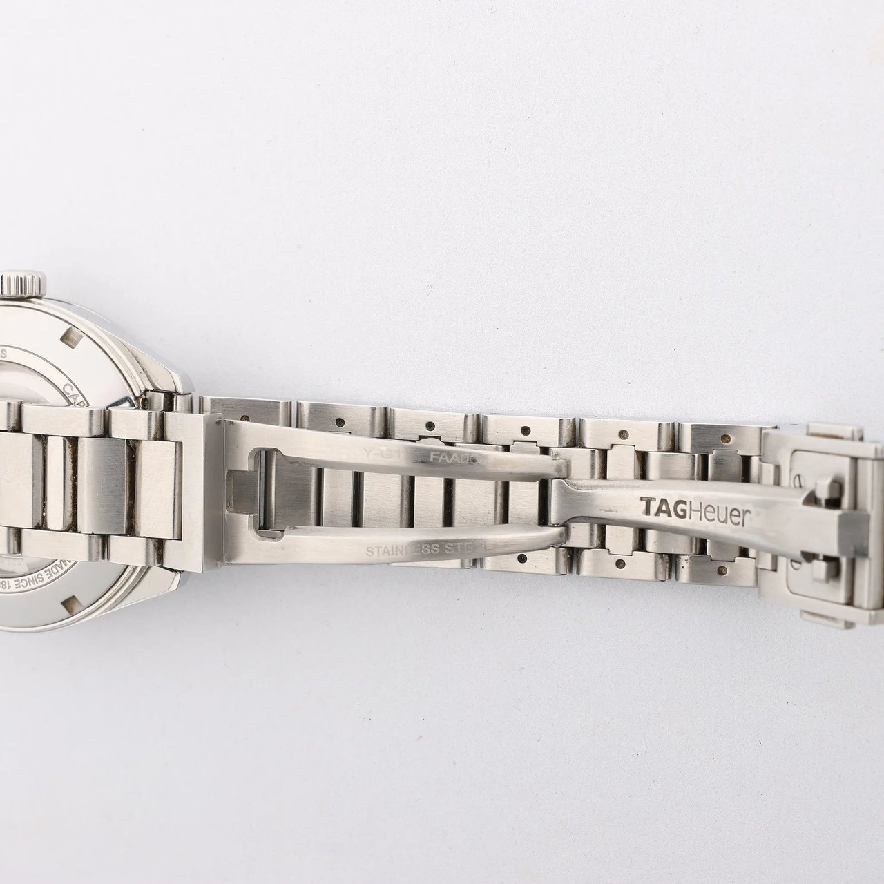 Tag Heuer TAG Heuer Carrera WAR211C.BA0782 WEX0802 SS AT Watch with Gray Dial Grijs