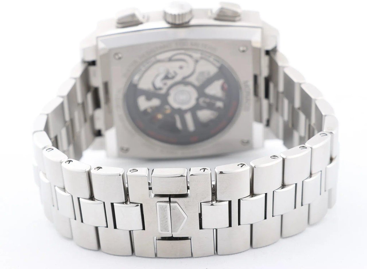 Tag Heuer TAG Heuer Monaco Calibre Heuer 02 CBL2113.BA0644 WZS4878 SS AT Black Dial Watch Zwart