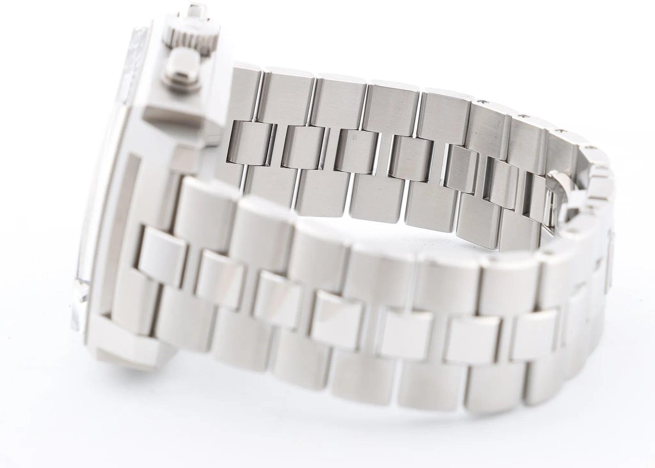 Tag Heuer TAG Heuer Monaco Calibre Heuer 02 CBL2113.BA0644 WZS4878 SS AT Black Dial Watch Zwart