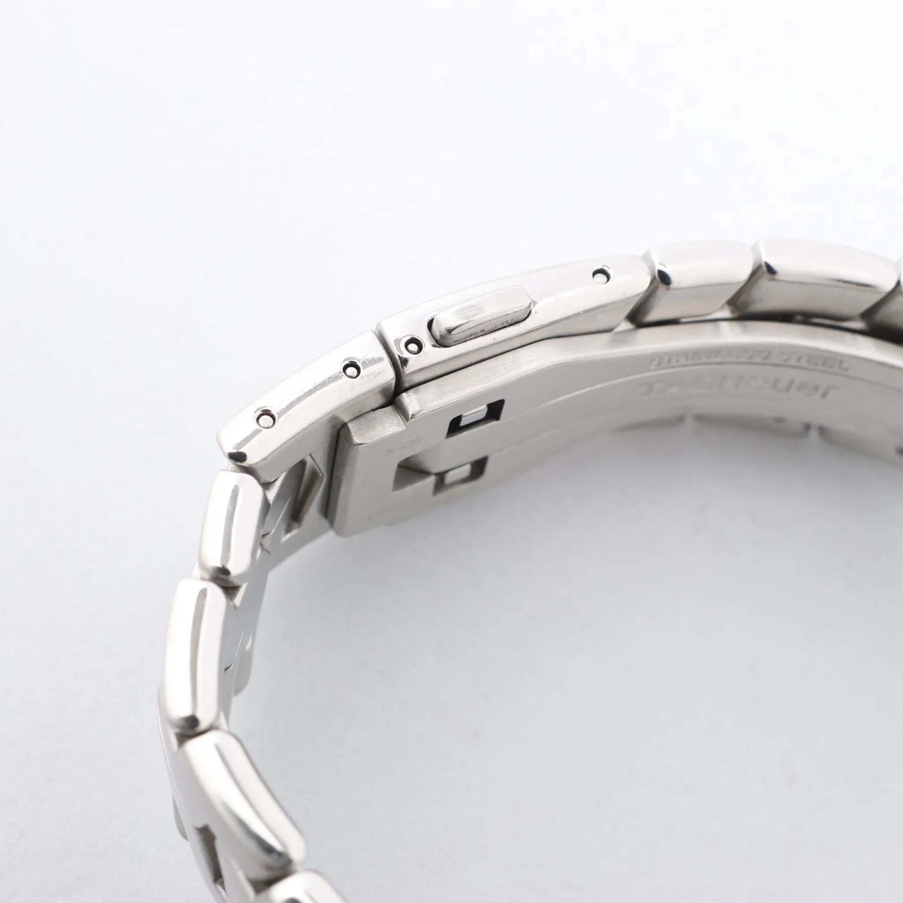 Tag Heuer TAG Heuer Link Calibre S  CAT7010 RZP4293 SS QZ Black Dial Watch Zwart