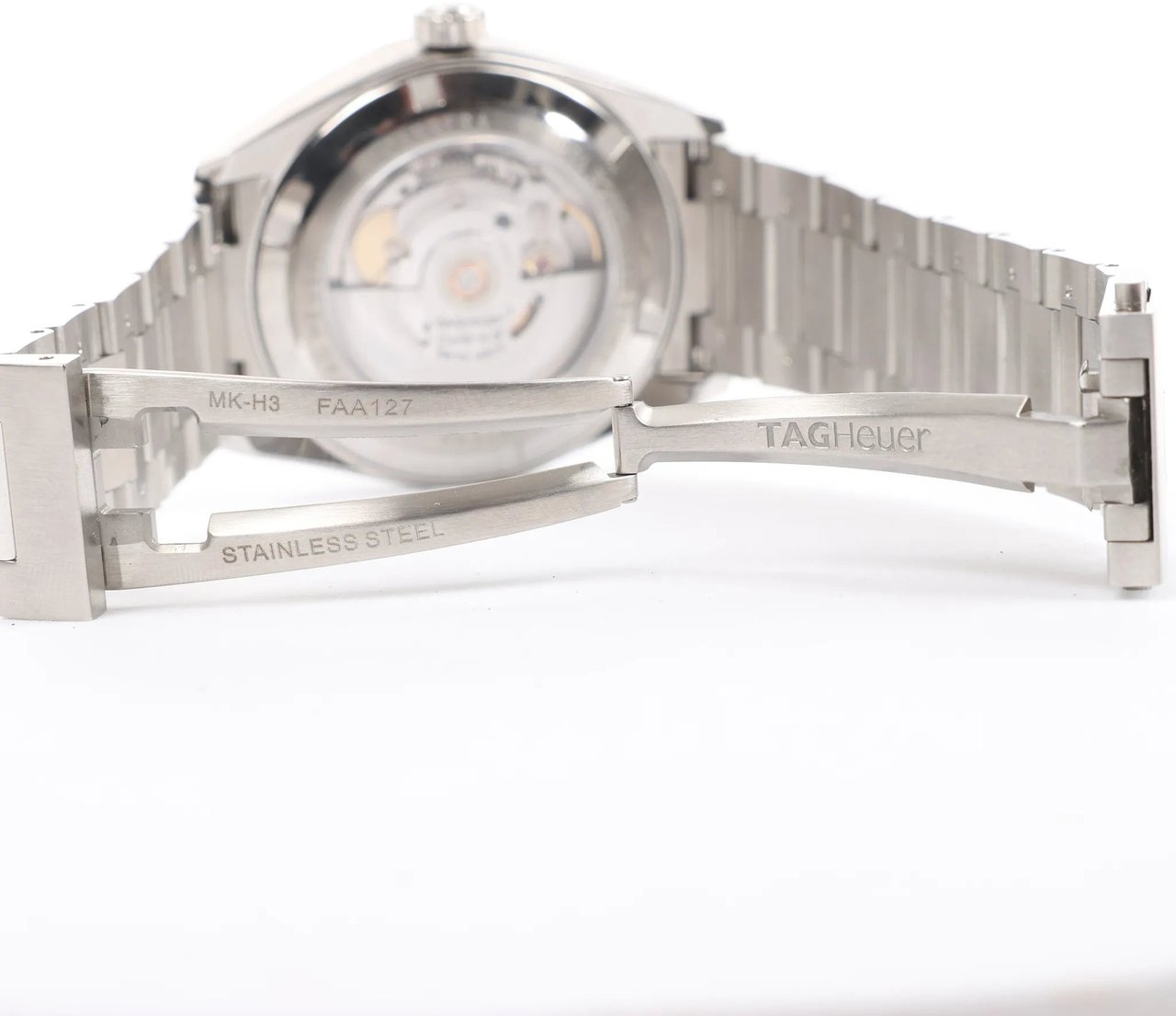 Tag Heuer TAG Heuer Carrera Calibre 5  WBN2110 BEG0987 SS AT Watch with Black Dial Zwart