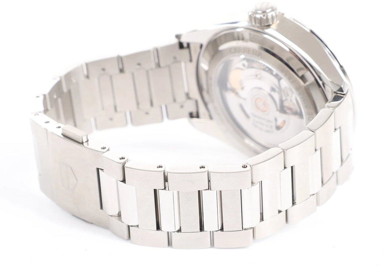 Tag Heuer TAG Heuer Carrera Calibre 5  WBN2110 BEG0987 SS AT Watch with Black Dial Zwart