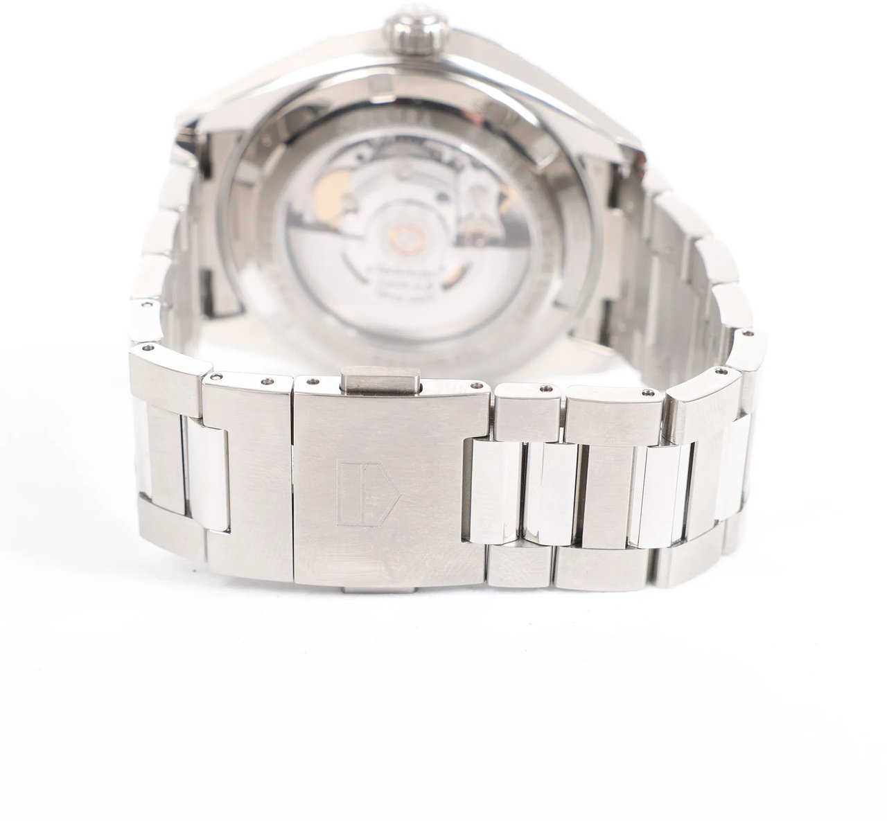 Tag Heuer TAG Heuer Carrera Calibre 5  WBN2110 BEG0987 SS AT Watch with Black Dial Zwart