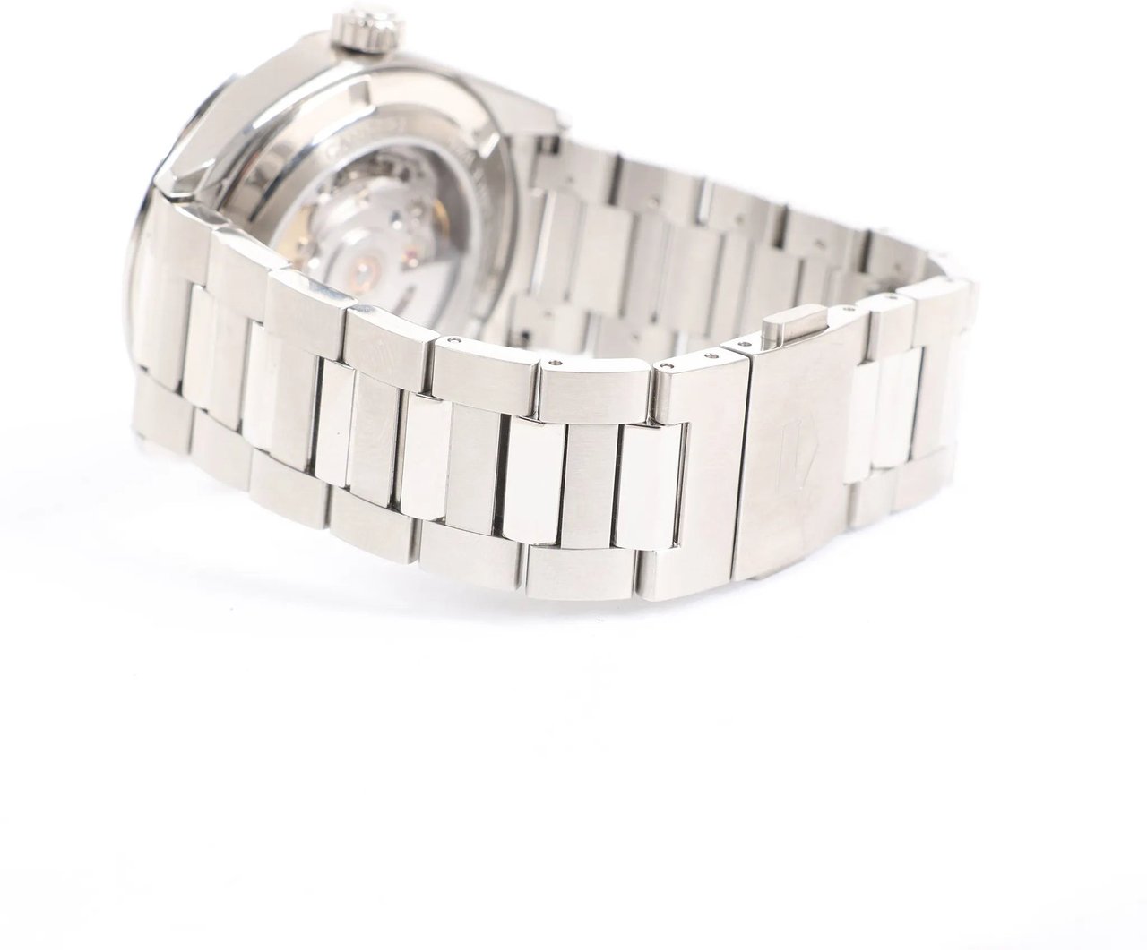 Tag Heuer TAG Heuer Carrera Calibre 5  WBN2110 BEG0987 SS AT Watch with Black Dial Zwart