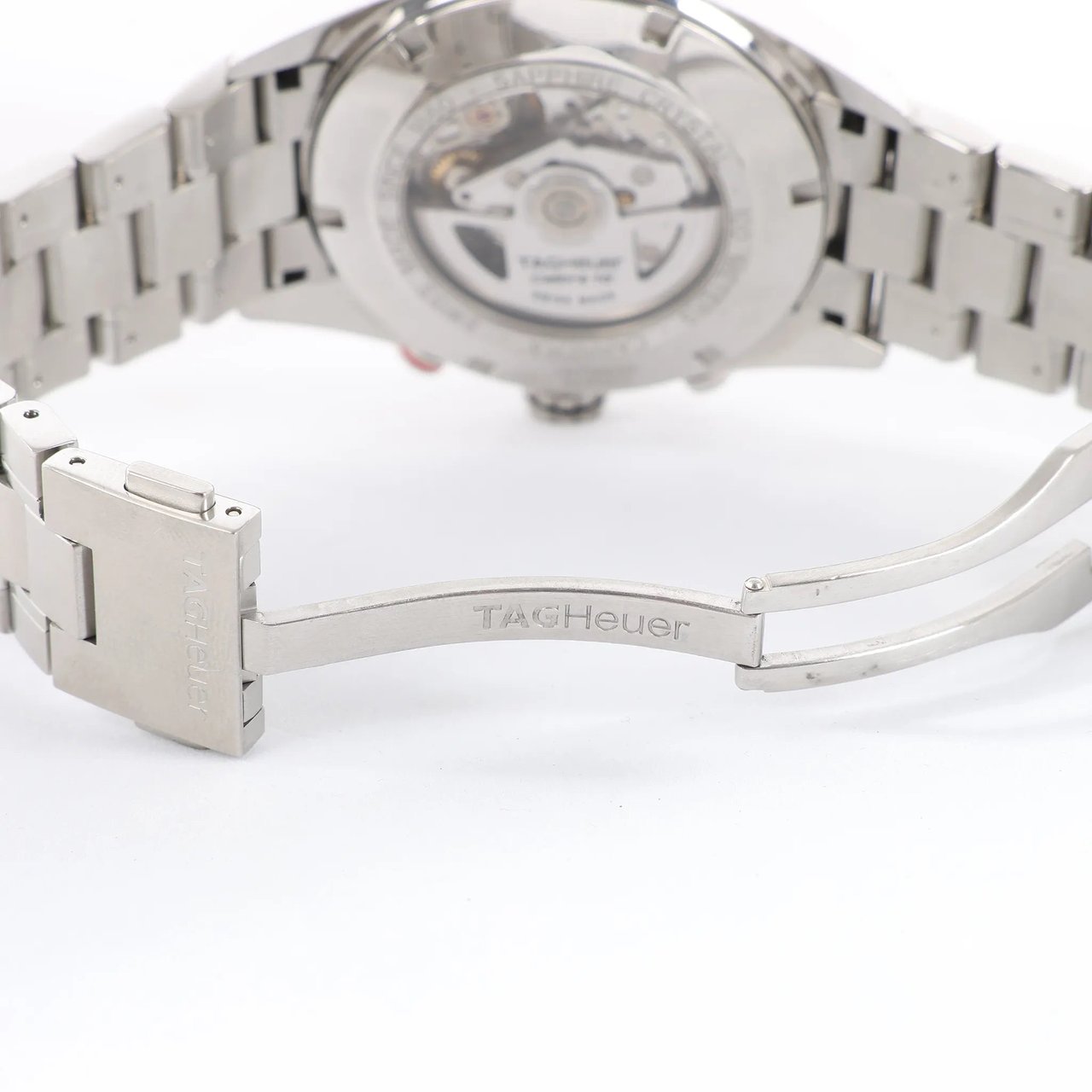 Tag Heuer TAG Heuer Carrera Calibre 16 CV2A10.BA0796 RPM4267 SS AT Watch with Black Dial Zwart