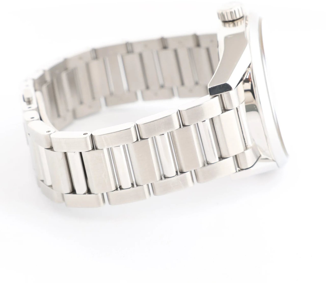 Tag Heuer TAG Heuer Carrera Calibre 5 WAR201C-1 WMF4244 SS AT Watch with Black Dial Zwart