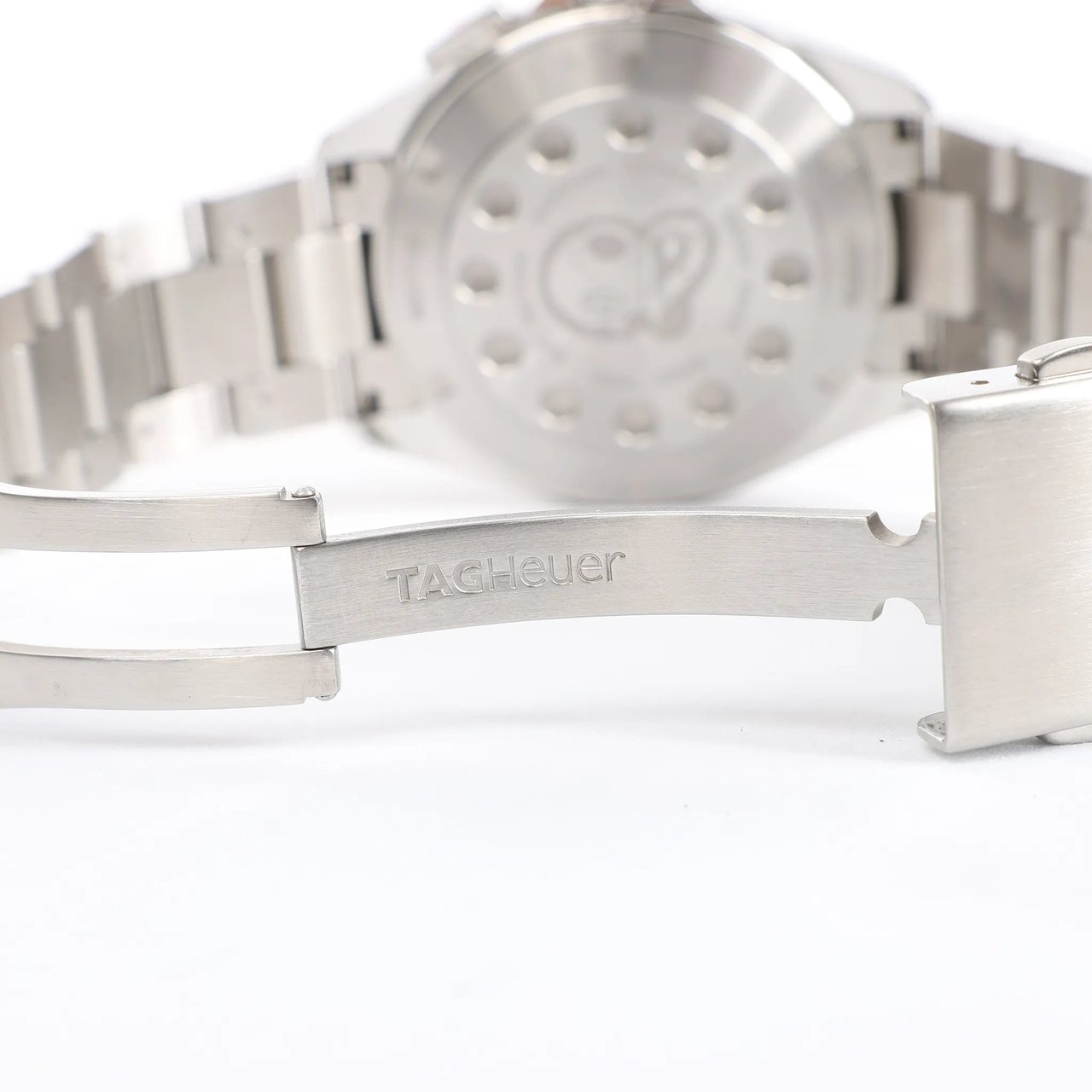 Tag Heuer TAG Heuer Aqua Racer WAY111Z WUA2031 SS QZ Watch with Black Dial Zwart