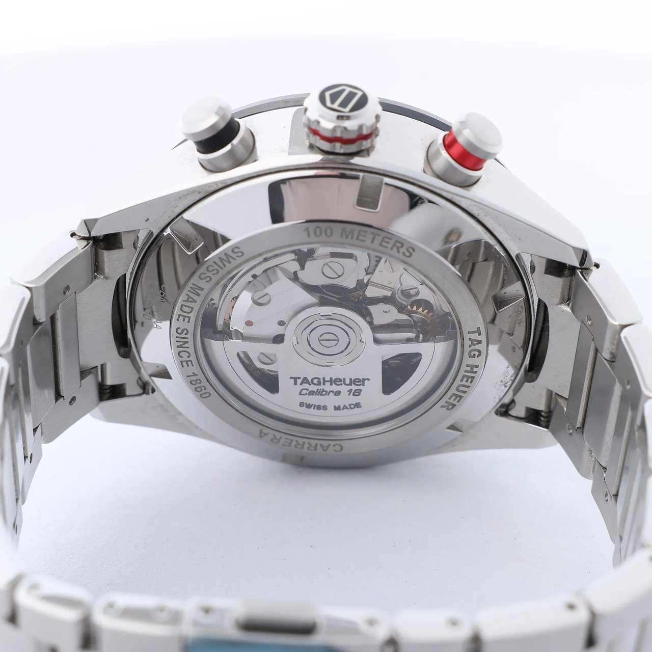 TAG Heuer Carrera CBN2A1AA.BA0643 BRL5610 SS AT Watch with Black Dial Zwart