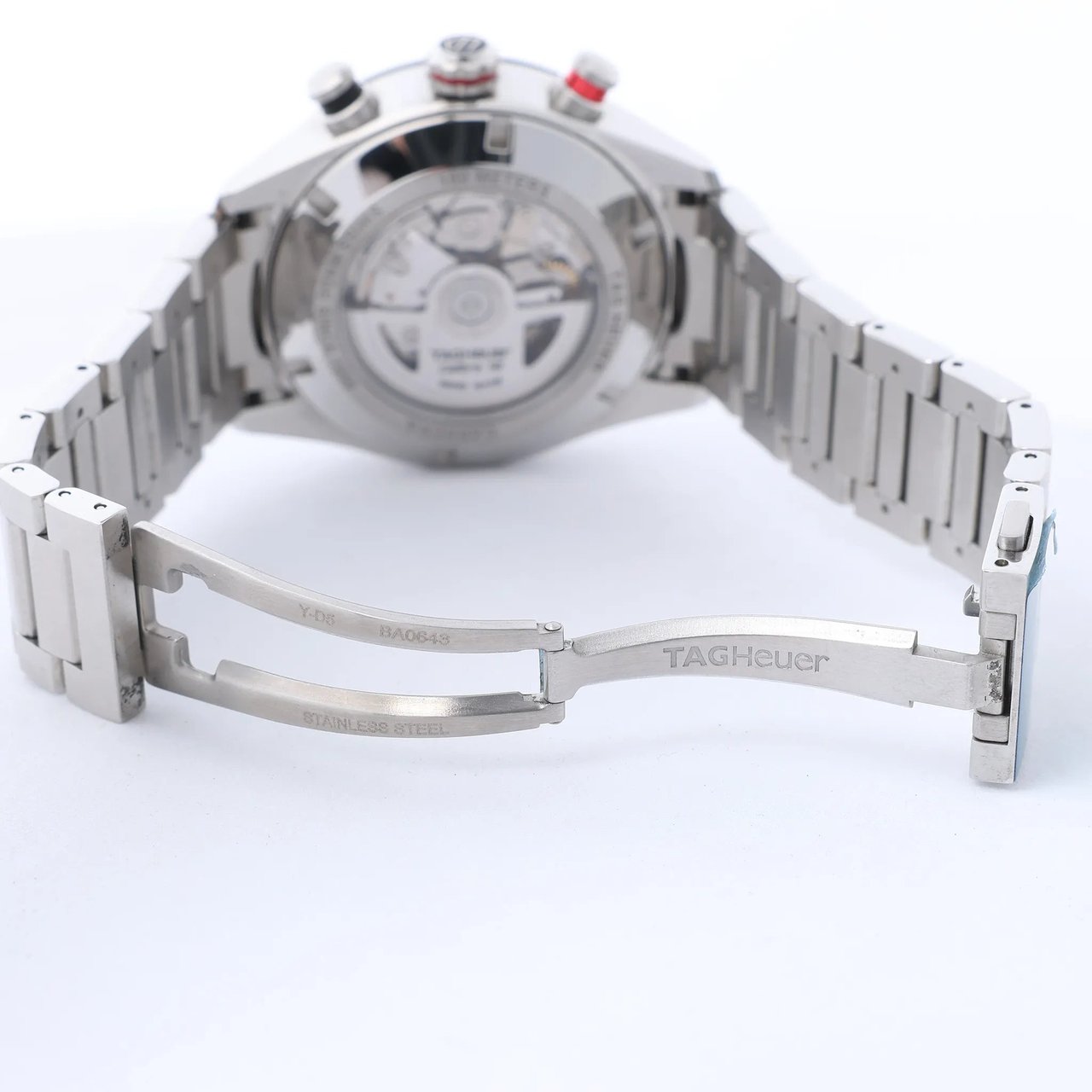 TAG Heuer Carrera CBN2A1AA.BA0643 BRL5610 SS AT Watch with Black Dial Zwart