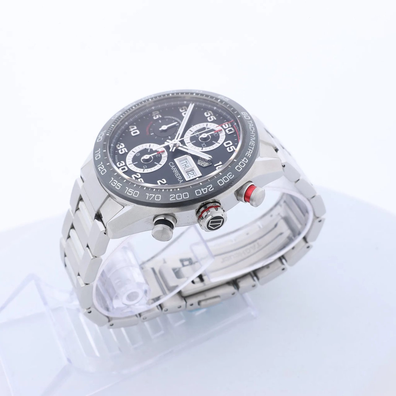 TAG Heuer Carrera CBN2A1AA.BA0643 BRL5610 SS AT Watch with Black Dial Zwart