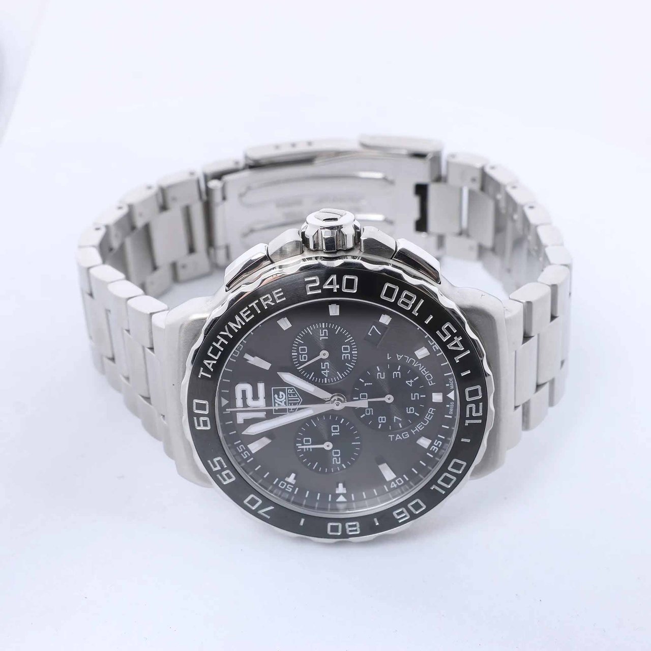 TAG Heuer Formula 1 CAU1115 EAH5110 SS QZ Watch with Gray Dial Grijs