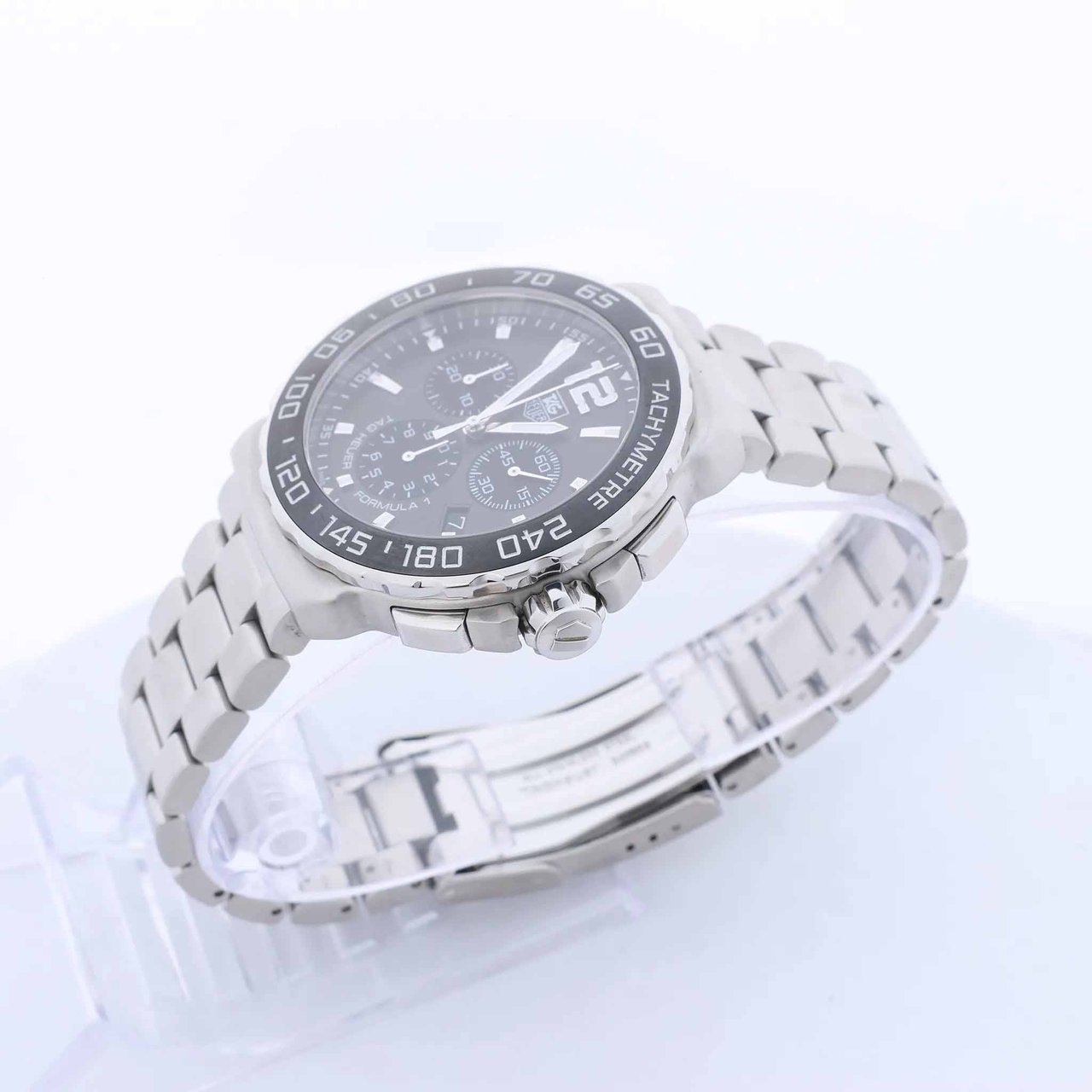 TAG Heuer Formula 1 CAU1115 EAH5110 SS QZ Watch with Gray Dial Grijs