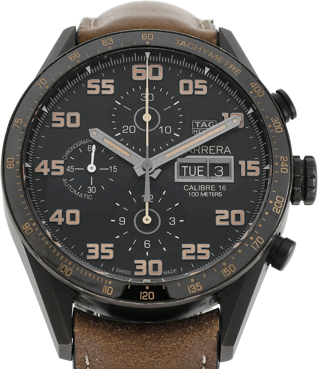 Tag Heuer Carrera Zwart
