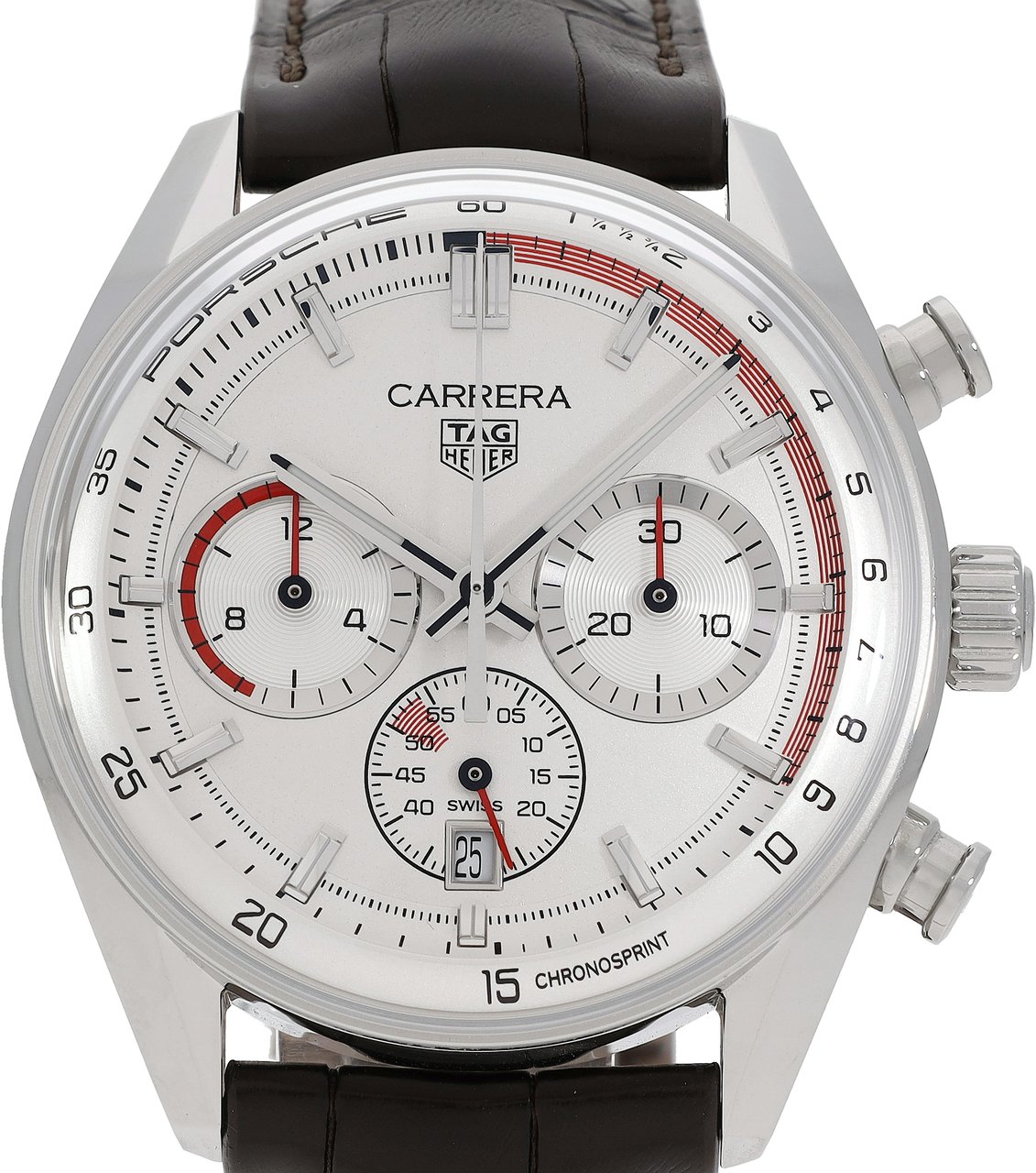 Tag Heuer Carrera Zilver