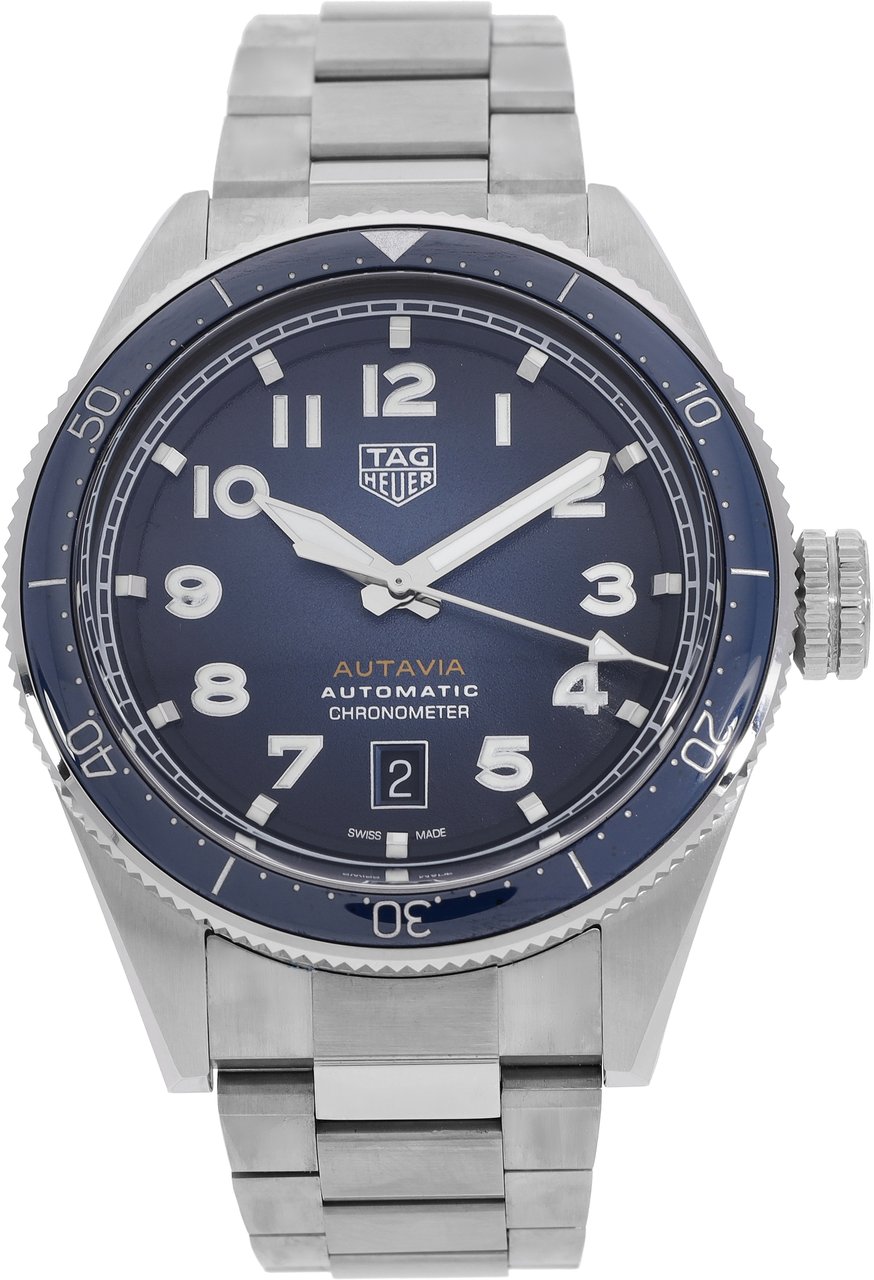 Tag Heuer Autavia Blauw
