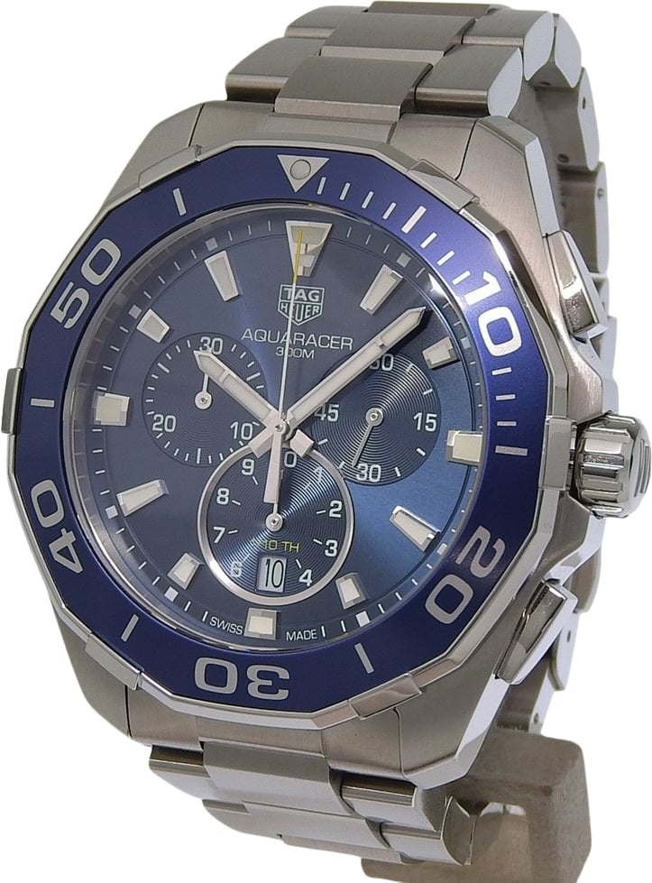 Tag Heuer Aquaracer 300M Chronograph Quartz Stainless Steel 43 Divers