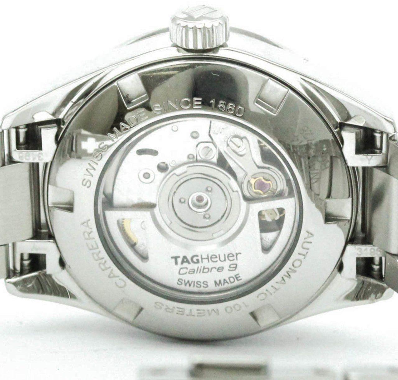 Tag Heuer Carrera Calibre 9 Automatic Stainless Steel with Mother of Pearl and Diamond Markers 28 Divers