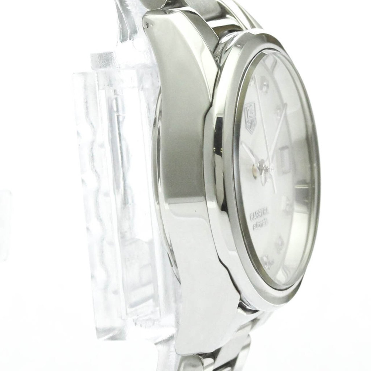 Tag Heuer Carrera Calibre 9 Automatic Stainless Steel with Mother of Pearl and Diamond Markers 28 Divers