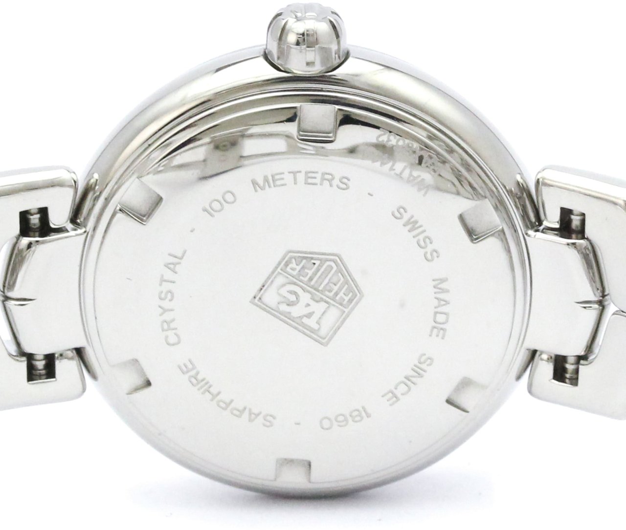 Tag Heuer Tag Heuer Link Quartz Watch Stainless Steel with Diamond Bezel and Markers and Mother of Pearl 29 Divers