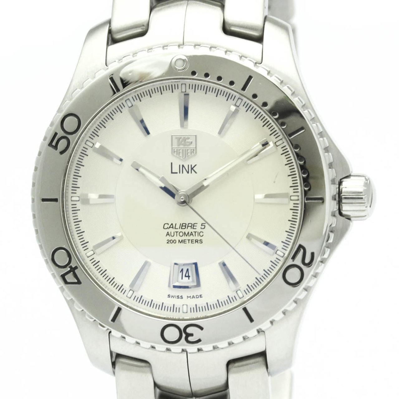 Tag Heuer Link Calibre 5 200M Automatic Stainless Steel 42 Divers