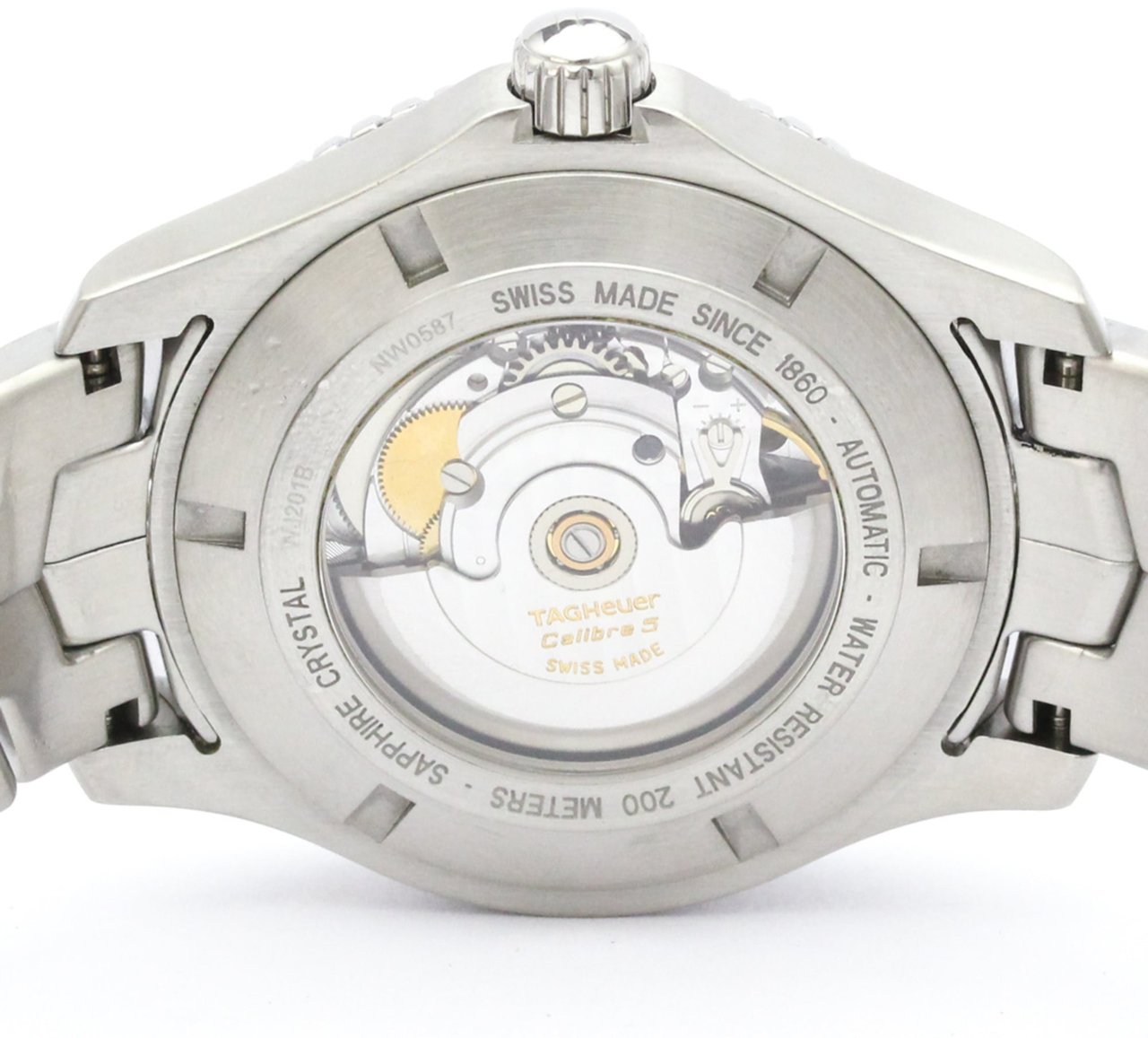 Tag Heuer Link Calibre 5 200M Automatic Stainless Steel 42 Divers