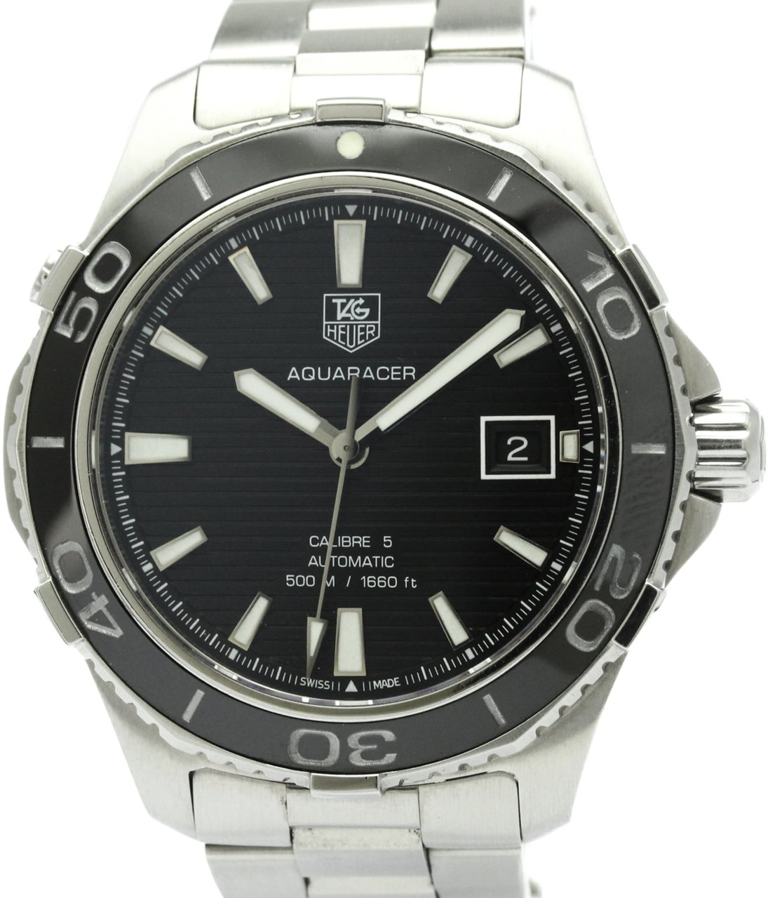 Tag Heuer Aquaracer Professional 300M Calibre 5 Automatic Stainless Steel and Ceramic 43 Divers