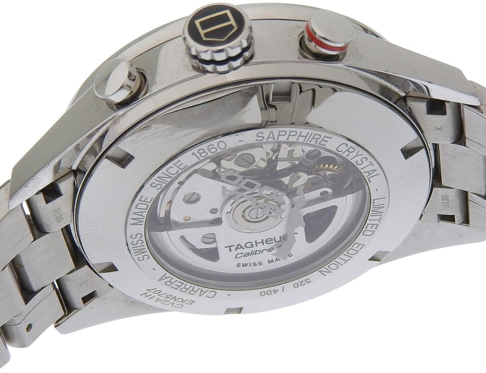 Tag Heuer Carrera Calibre 16 Chronograph Day Date Automatic Stainless Steel 43 Divers