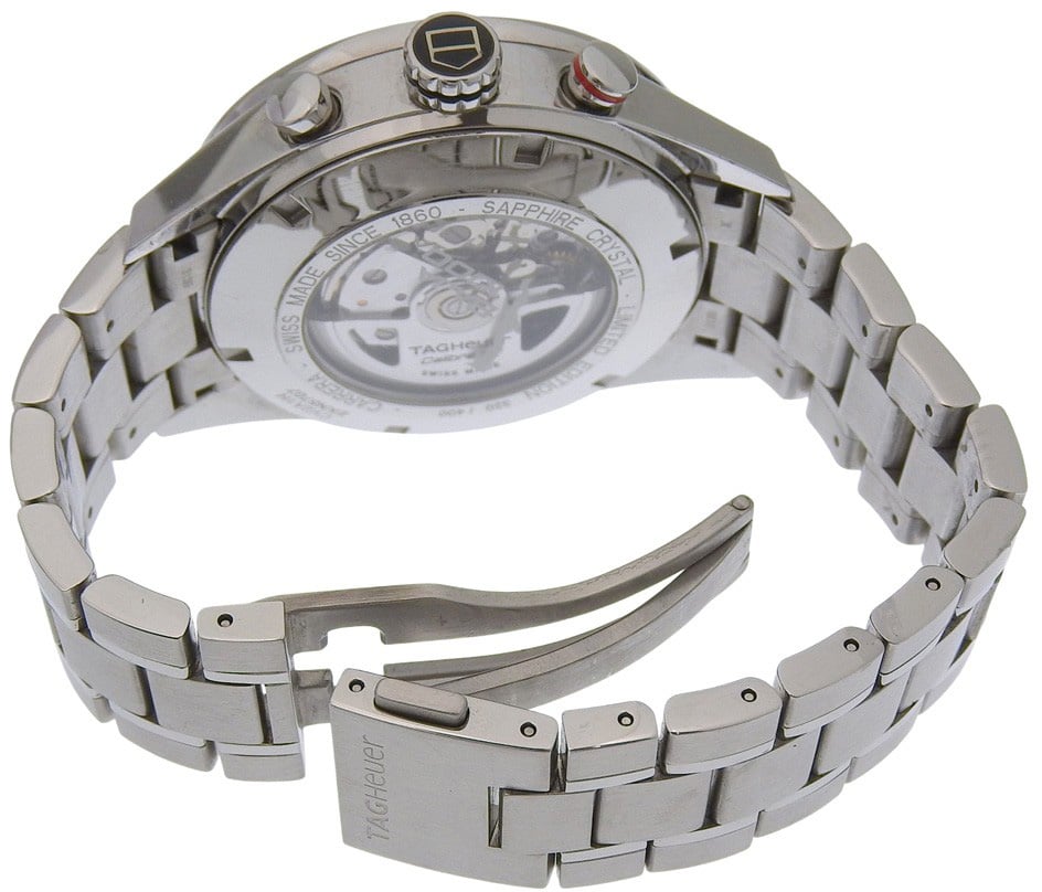 Tag Heuer Carrera Calibre 16 Chronograph Day Date Automatic Stainless Steel 43 Divers