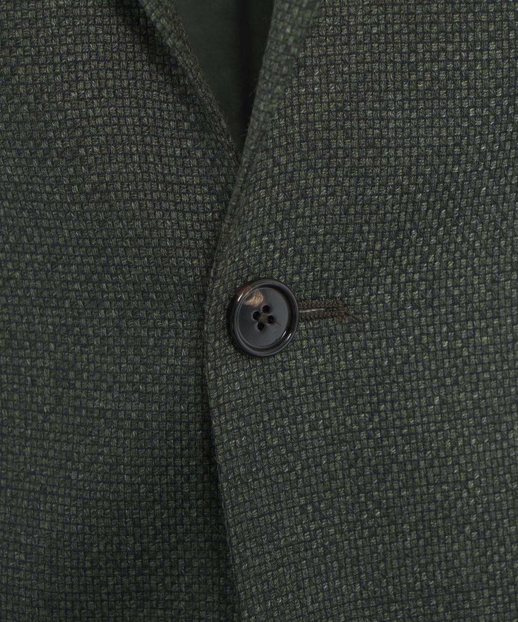 Tagliatore Virgin wool single-breasted blazer Groen