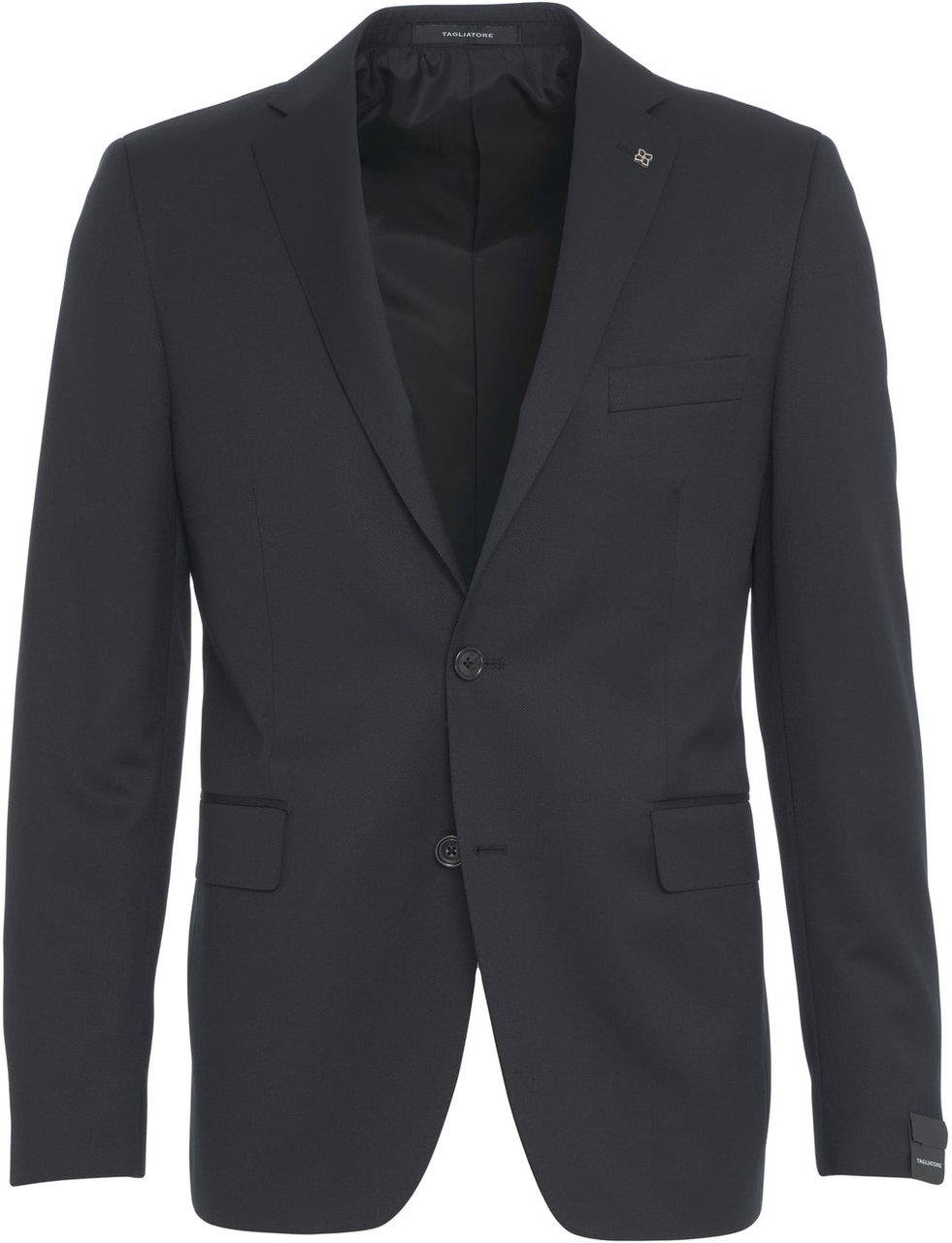 Tagliatore Virgin wool suit Zwart