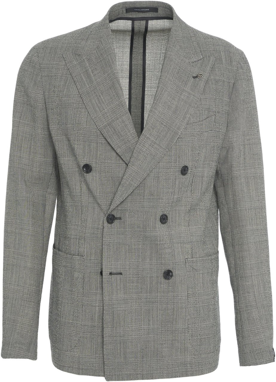 Tagliatore Virgin wool suit Zwart