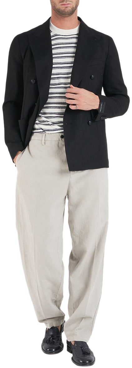 Tagliatore Double-breasted blazer Zwart