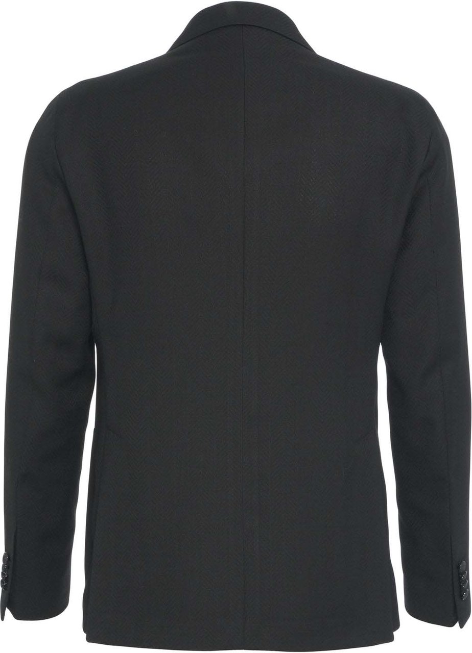 Tagliatore Double-breasted blazer Zwart