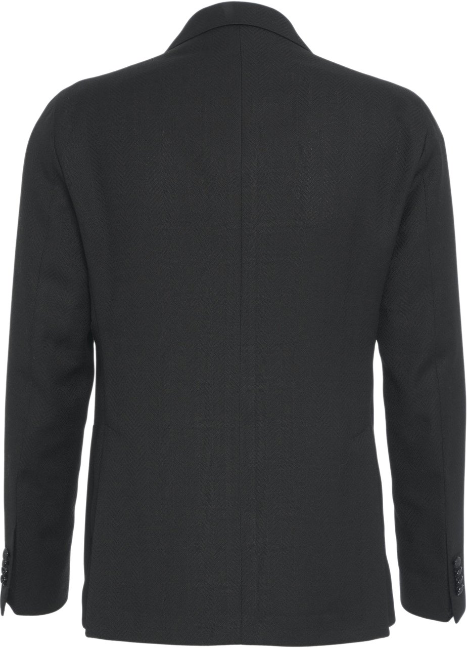 Tagliatore Double-breasted blazer Zwart