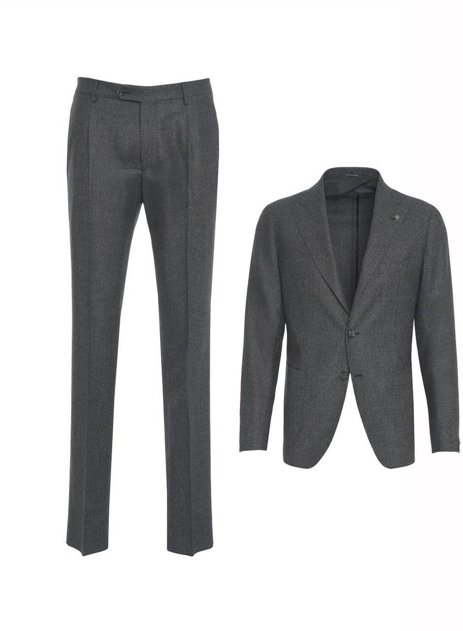 Tagliatore Wool suit Grijs