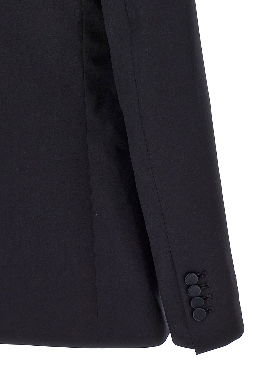 Tagliatore Blue Virgin Wool Blazer Blauw