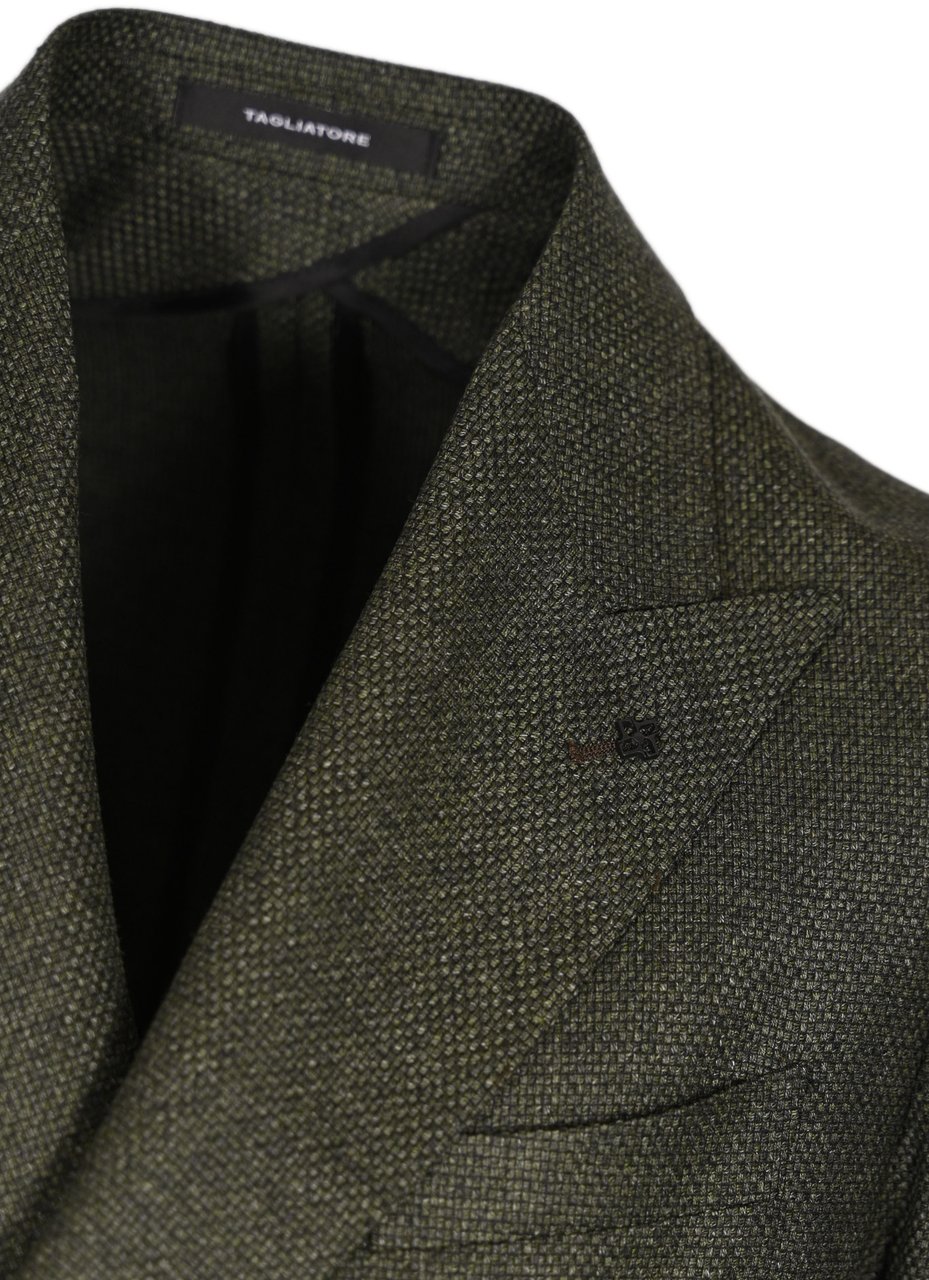 Tagliatore Jackets Green Groen