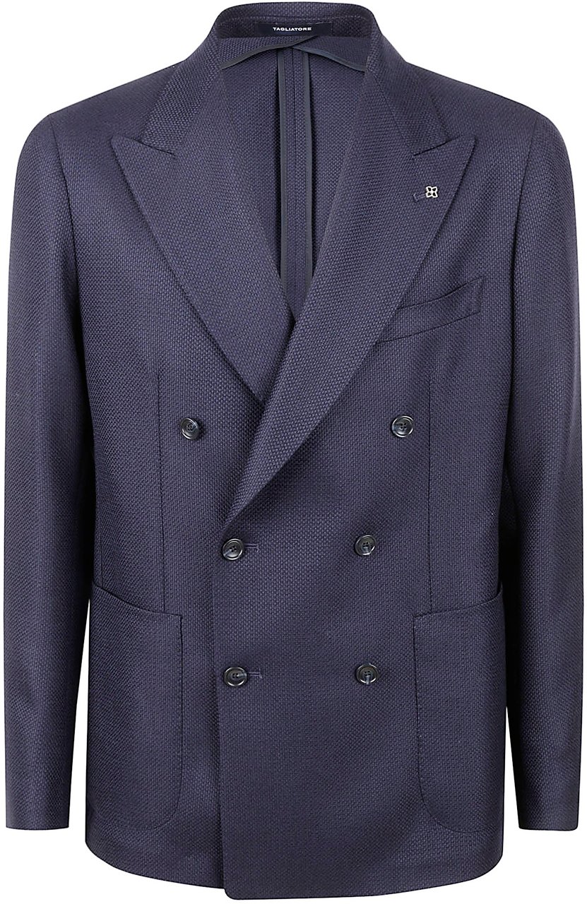 Tagliatore Jackets Blue Blauw