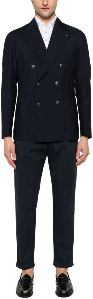 Tagliatore Jackets Blue Blauw