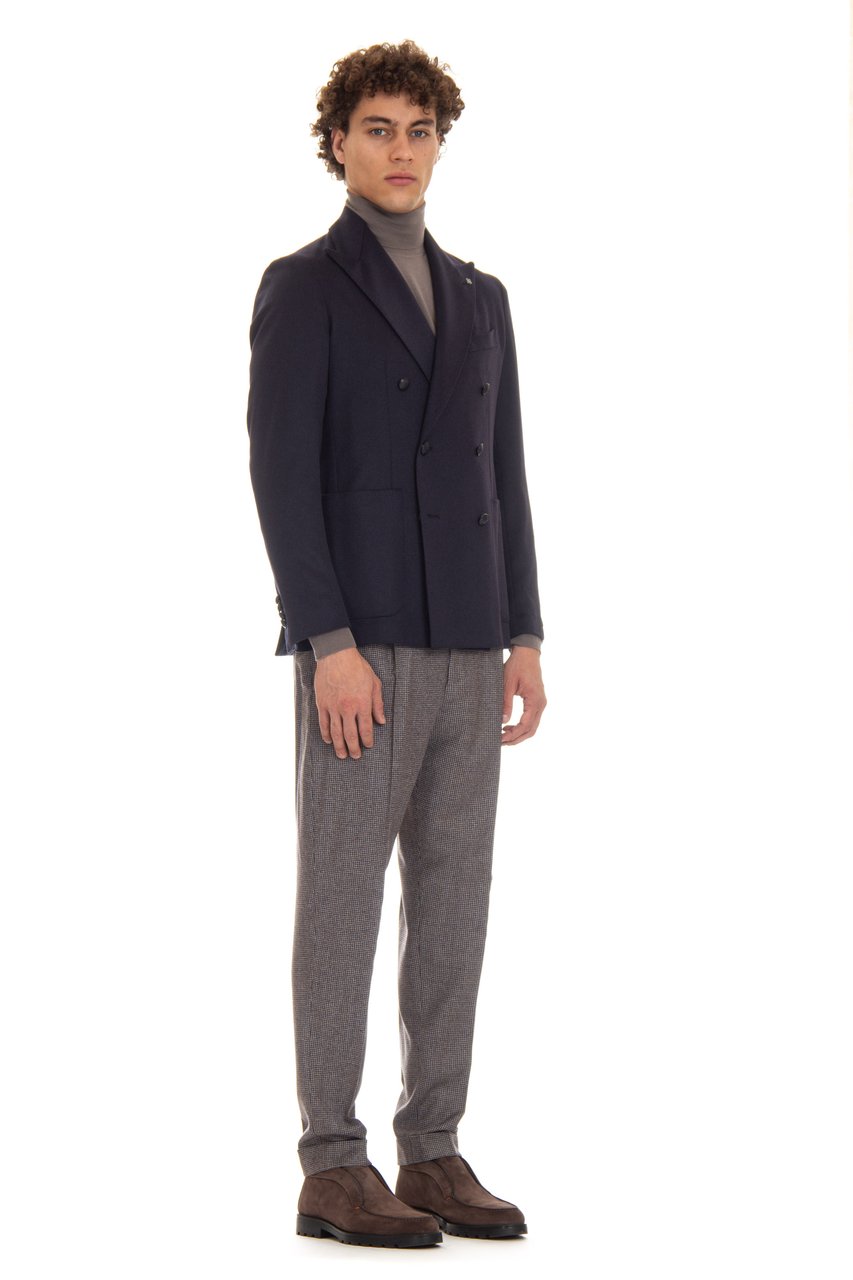 Tagliatore Pure Camel Montecarlo Jacket Zwart
