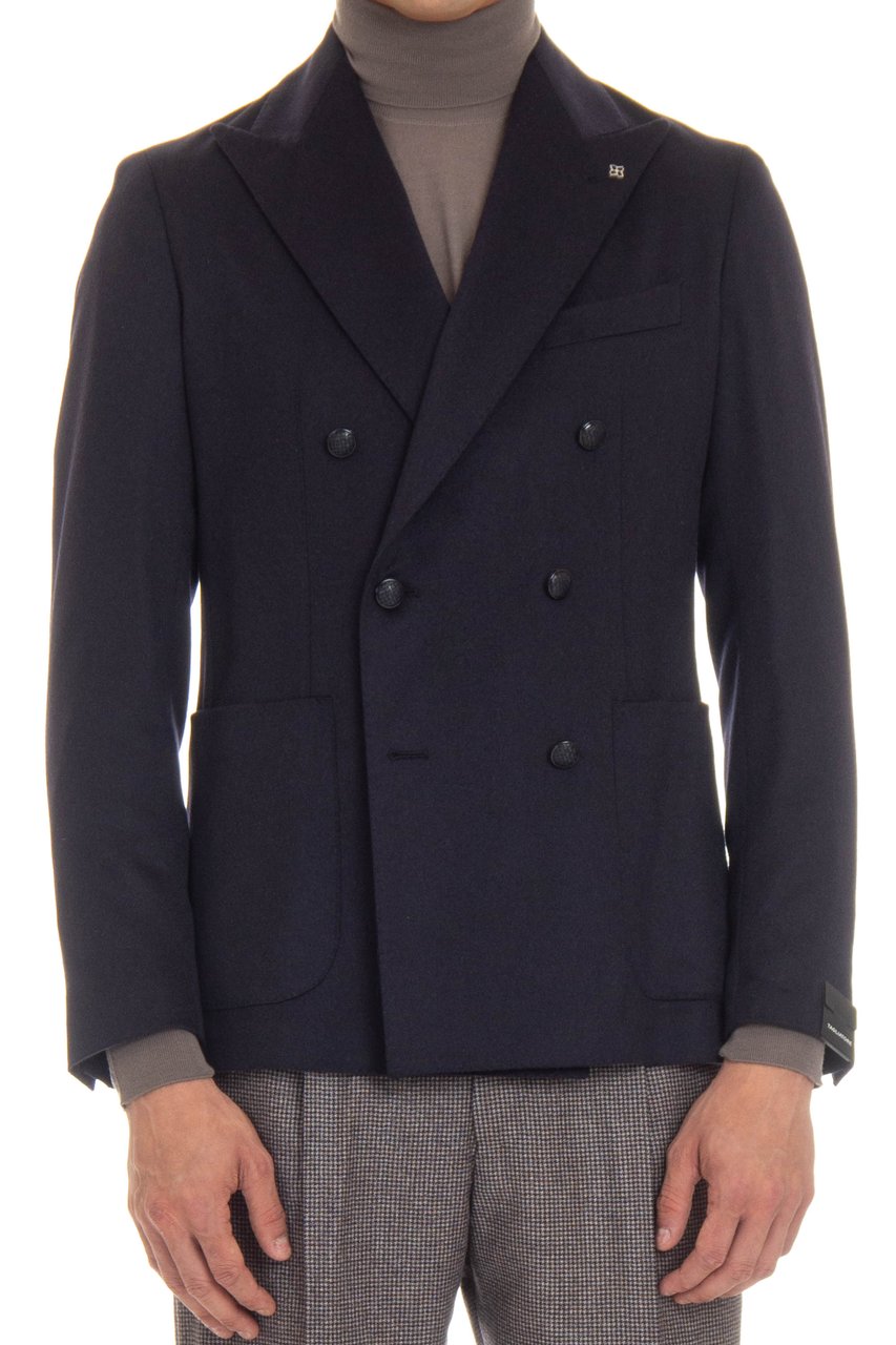 Tagliatore Pure Camel Montecarlo Jacket Zwart