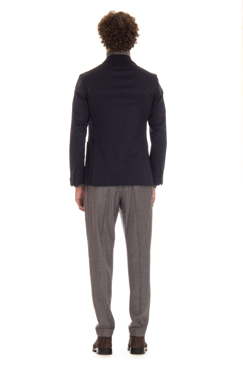 Tagliatore Pure Camel Montecarlo Jacket Zwart